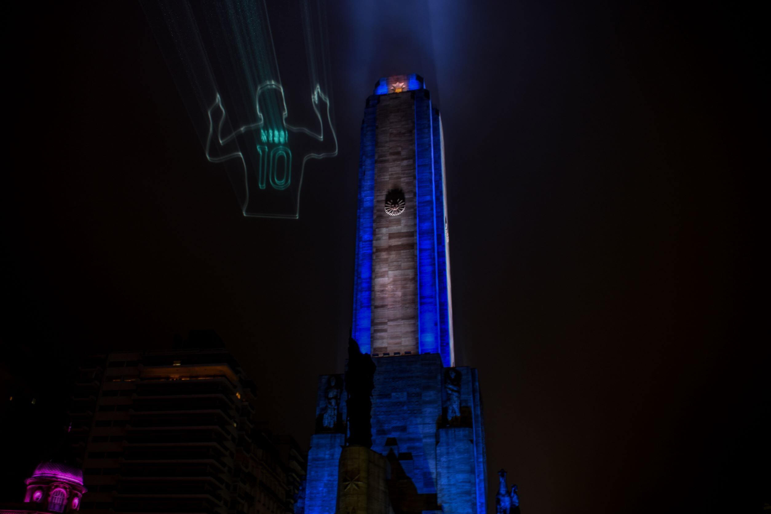 Messi fue homenajeado en Rosario por su cumpleaños 36.