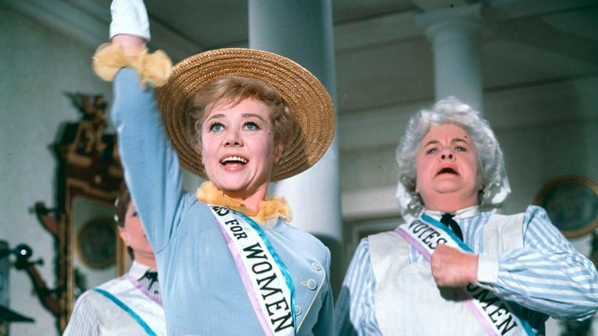 Murió a los 100 Glynis Johns, la verdadera feminista de Mary Poppins 