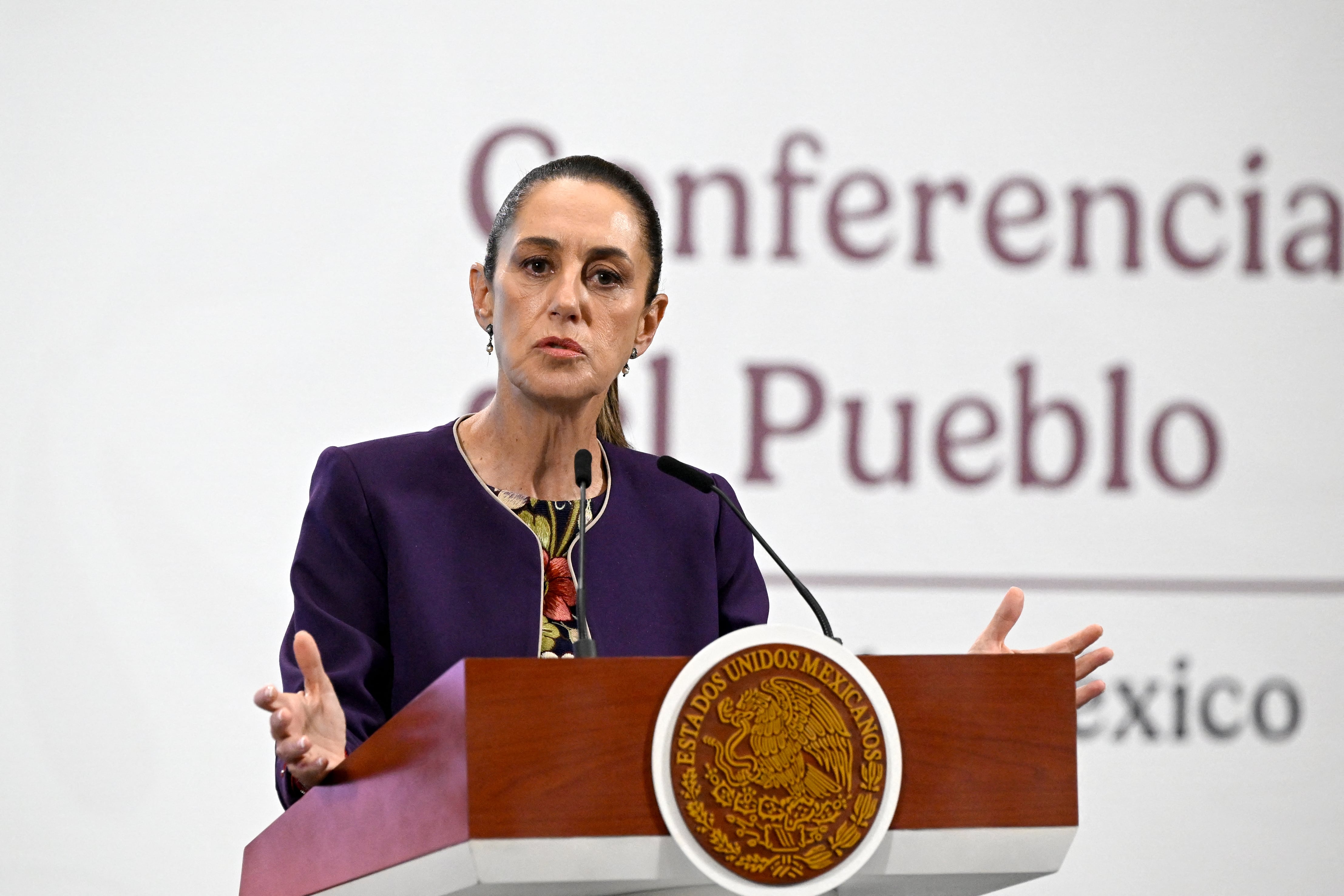 Claudia Sheinbaum, presidenta de México.