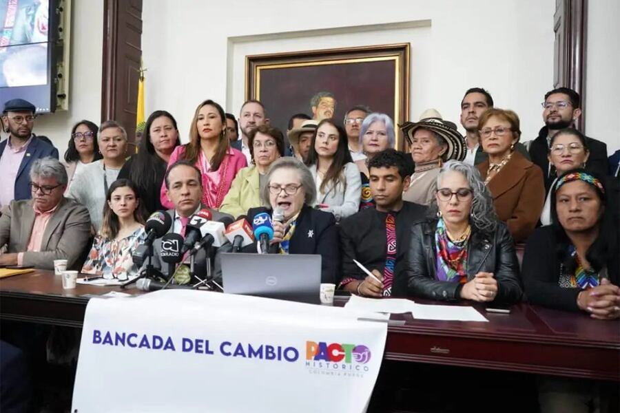 Bancada del Pacto Histórico. Imagen: diaspora.com.co