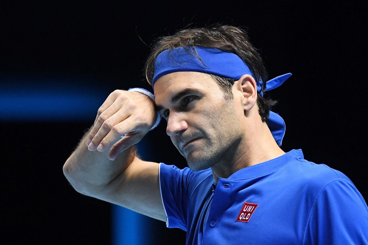 Roger Federer y una temporada complicada