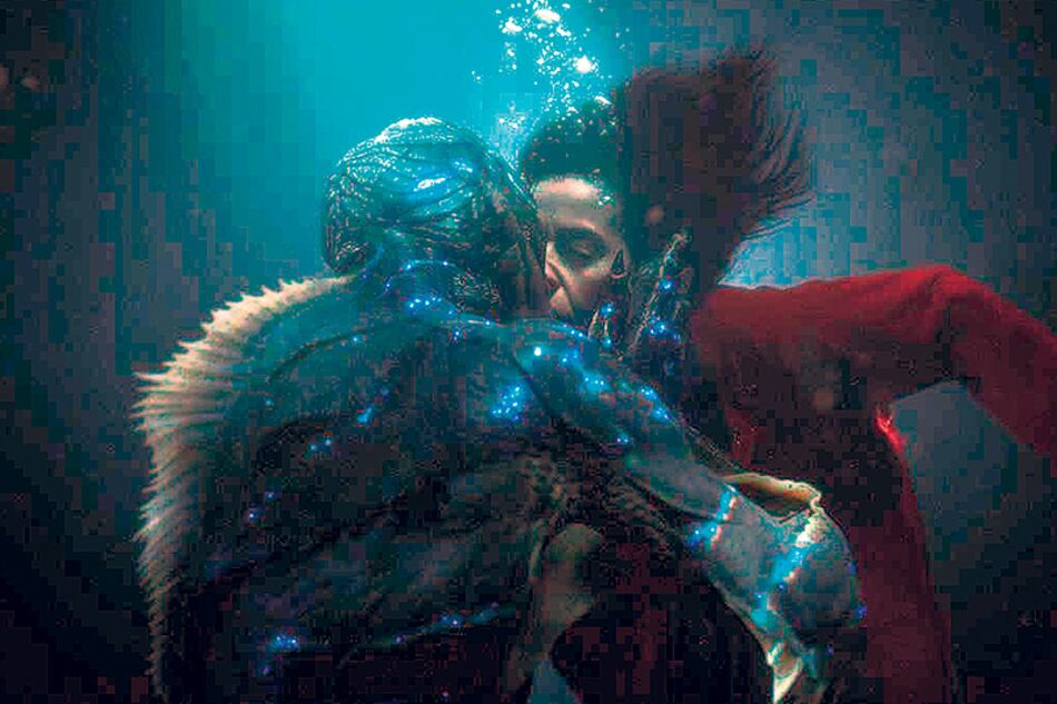 Sally Hawkins, candidata a mejor actriz, por La forma del agua, que se perfila como favorita.