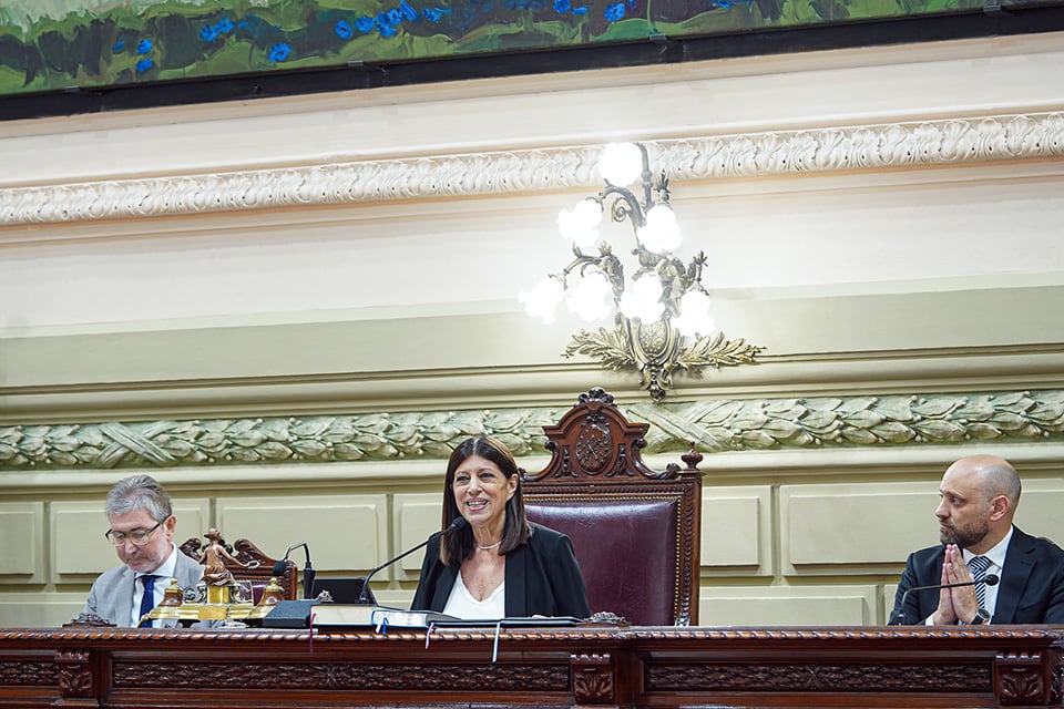 Clara García presidirá las sesiones extraordinarias la semana que viene.