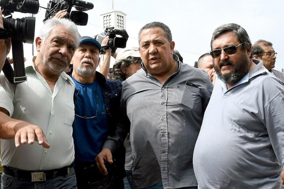 Luis D'Elía, el único condenado por la toma de la comisaría el 25 de junio de 2004.