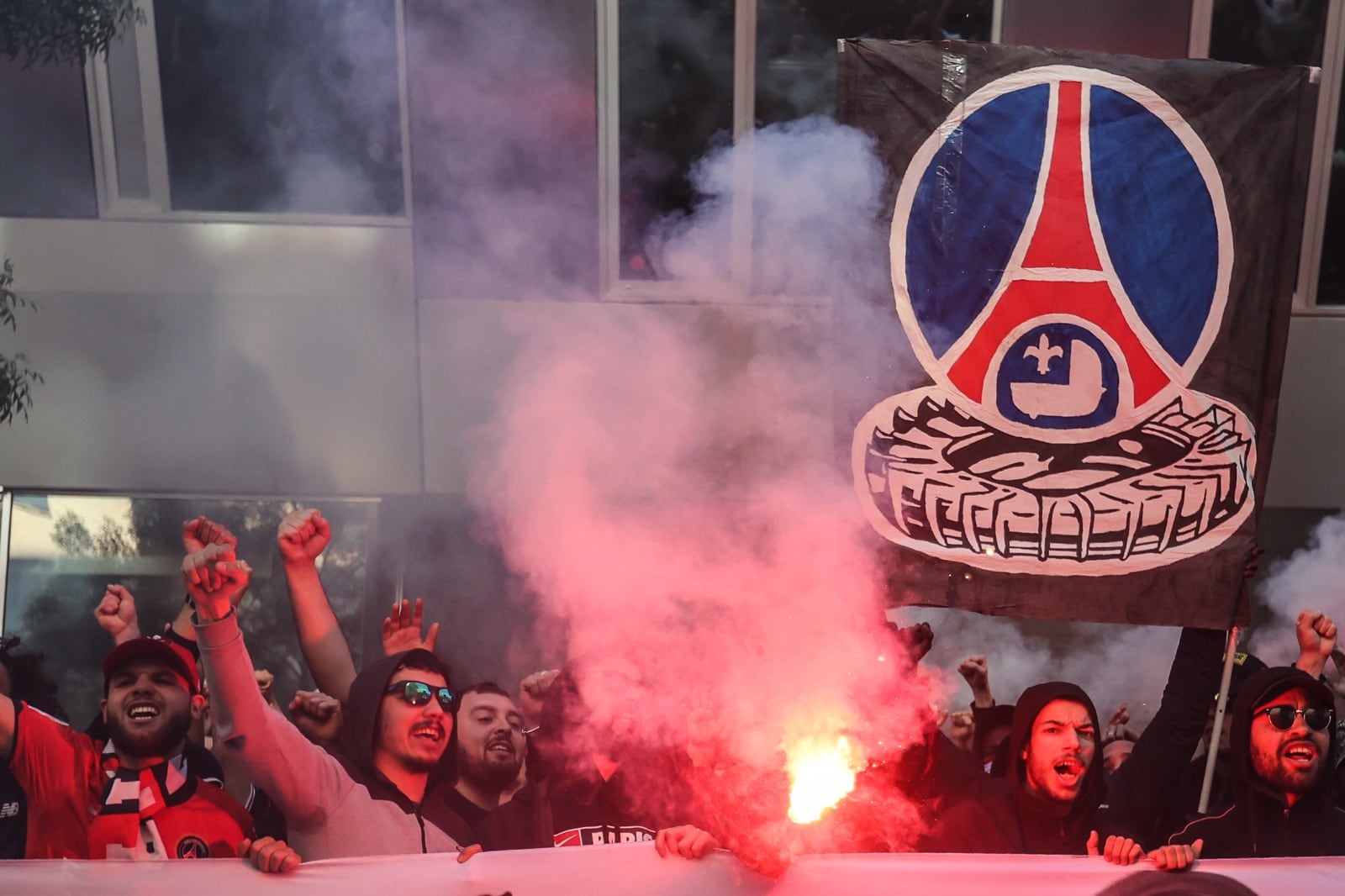 Los Ultras del PSG, enojados con la dirigencia, van al paro.