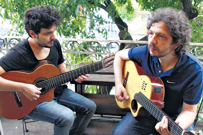 “La idea del disco fue tocar los temas como en un concierto”, aseguran Snajer y Arriazu.