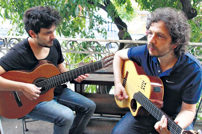 “La idea del disco fue tocar los temas como en un concierto”, aseguran Snajer y Arriazu.