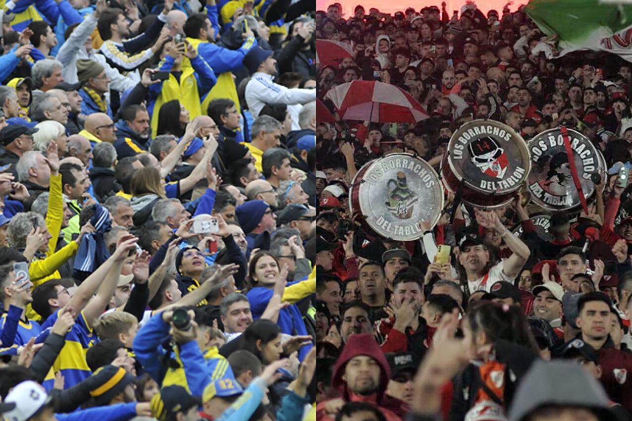 Los hinchas de ambos equipos sólo se ven en la Copa Argentina