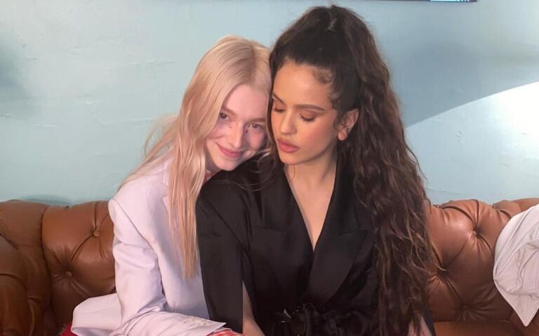 Hunter Schafer confirmó que tuvo un romance con Rosalía