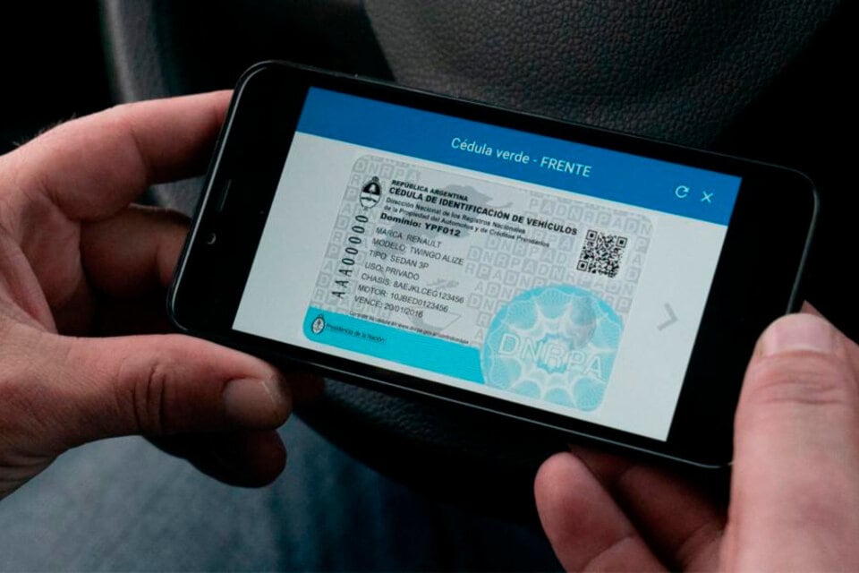 Recortan el 40% de los Registros Automotores en todo el país