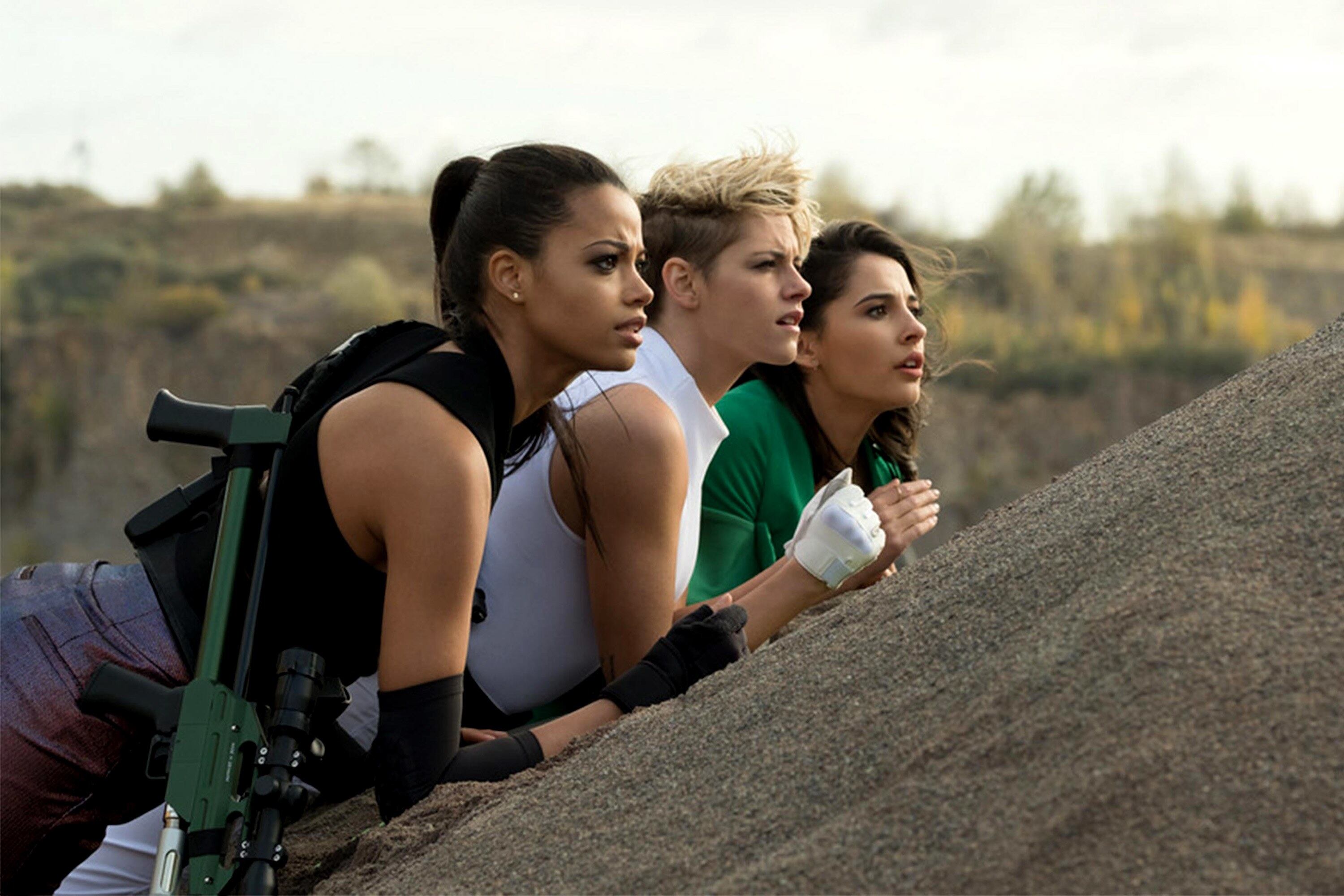 Ella Balinska, Kristen Stewart y Naomi Scott, nuevos Angeles.