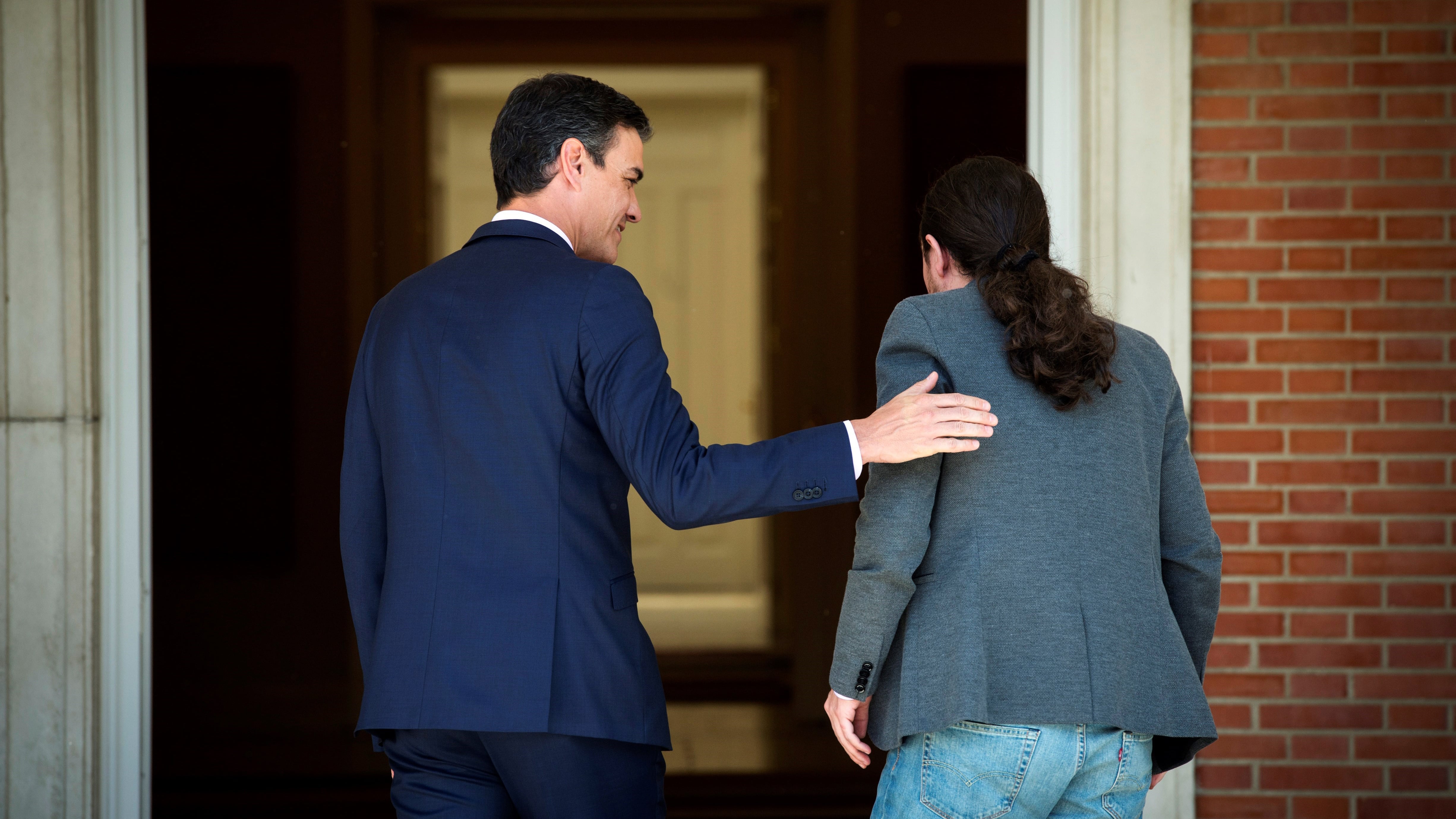 Sánchez e Iglesias se reunieron pero no se pusieron de acuerdo.