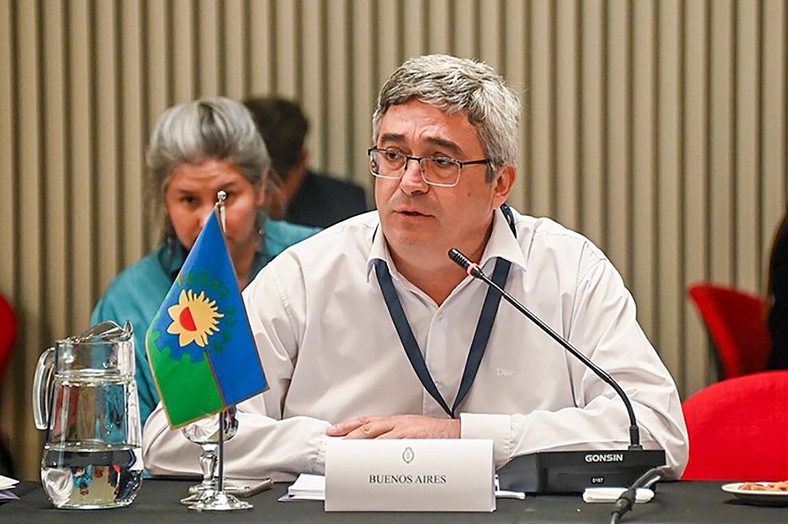 Javier Rodríguez, ministro de Desarrollo Agrario de la Provincia. 