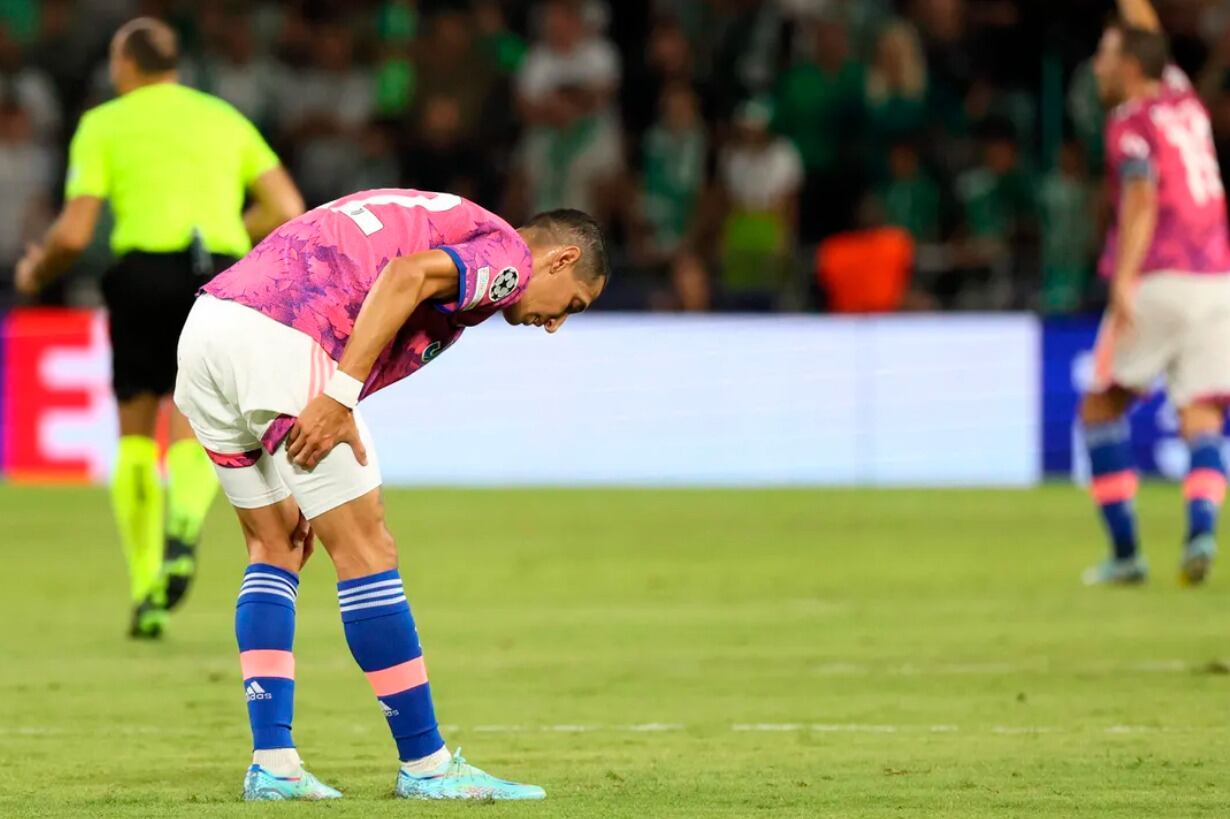 Di María estará parado tres semanas por su desgarro