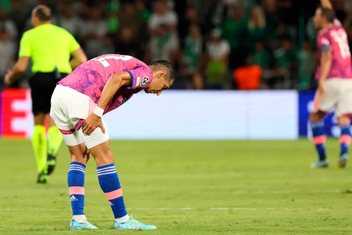 Di María estará parado tres semanas por su desgarro