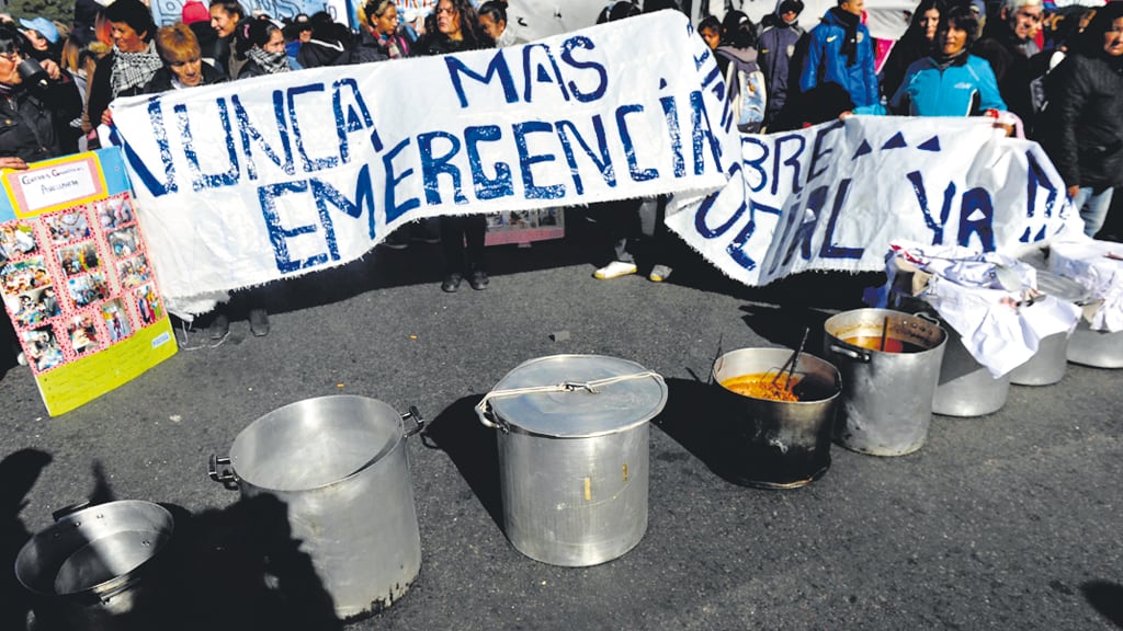 “Fue la peor de las reuniones”, definieron los dirigentes sociales tras el encuentro con funcionarios.