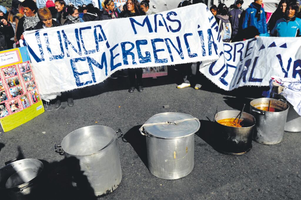 “Fue la peor de las reuniones”, definieron los dirigentes sociales tras el encuentro con funcionarios.