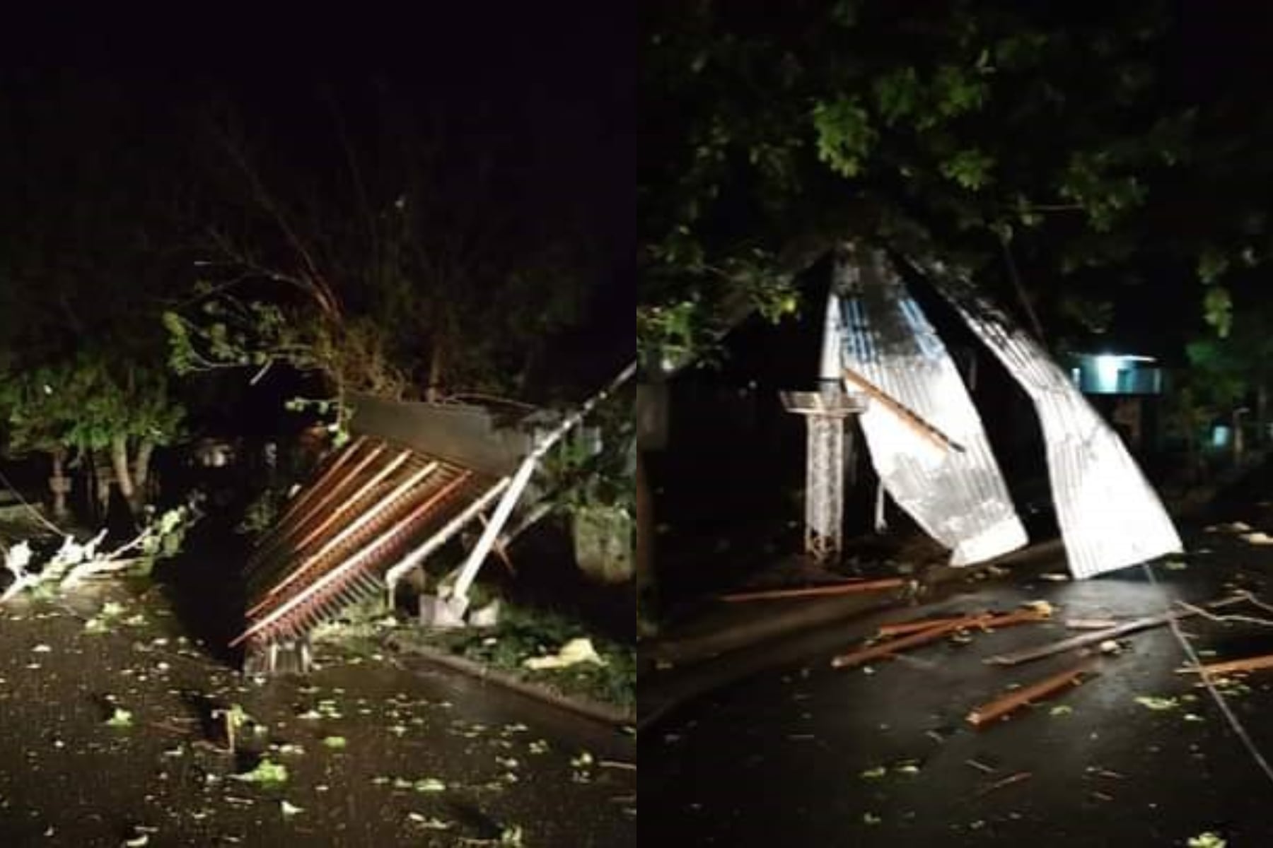 Las consecuencias del temporal en Entre Ríos