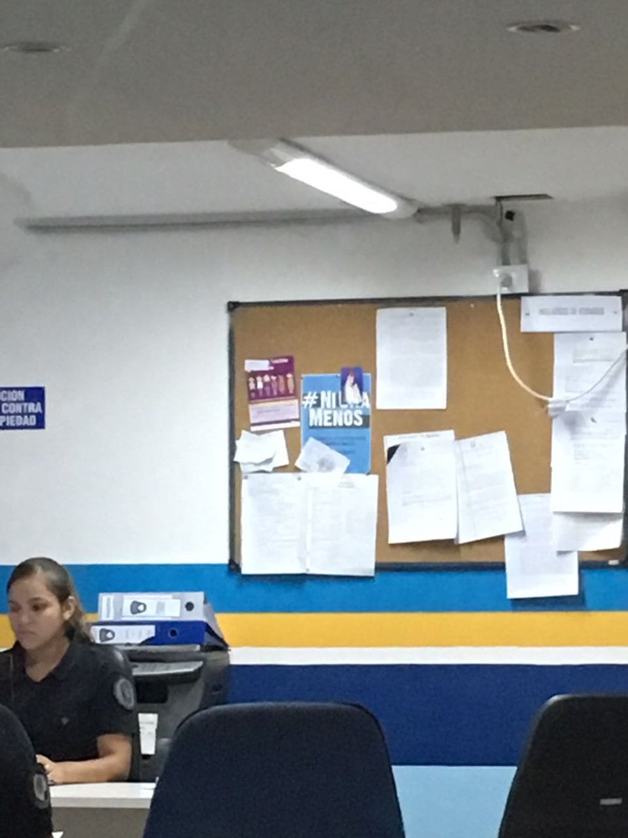 La comisaría 9º, donde fueron alojadas las detenidas.