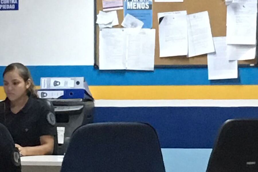 La comisaría 9º, donde fueron alojadas las detenidas.