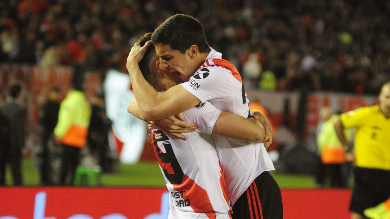 Nacho Fernández volvió a tener una gran actuación en un partido de relevancia.