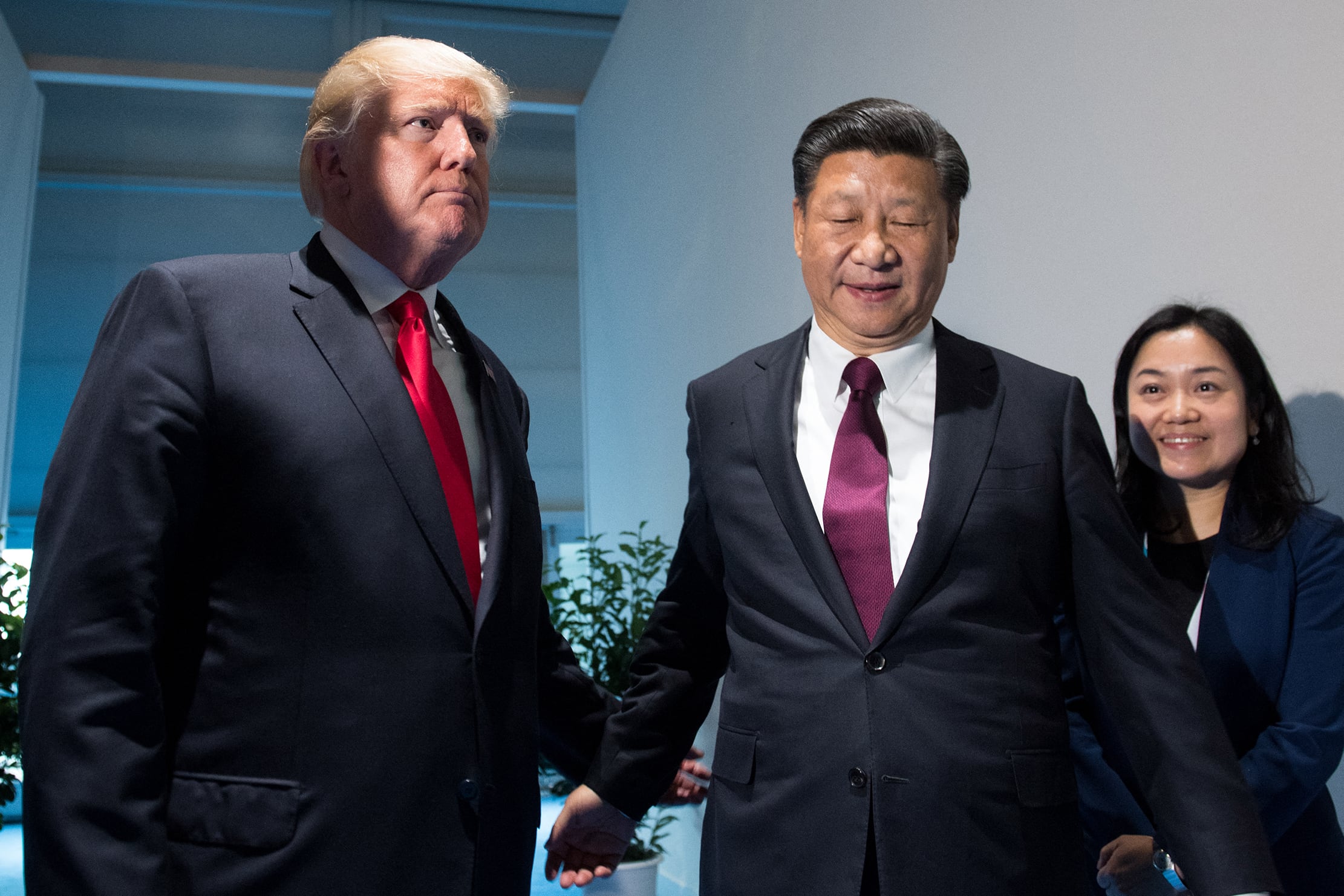 El presidente de Estados Unidos, Donlad Trump, y el presidente de China, Xi Jinping 