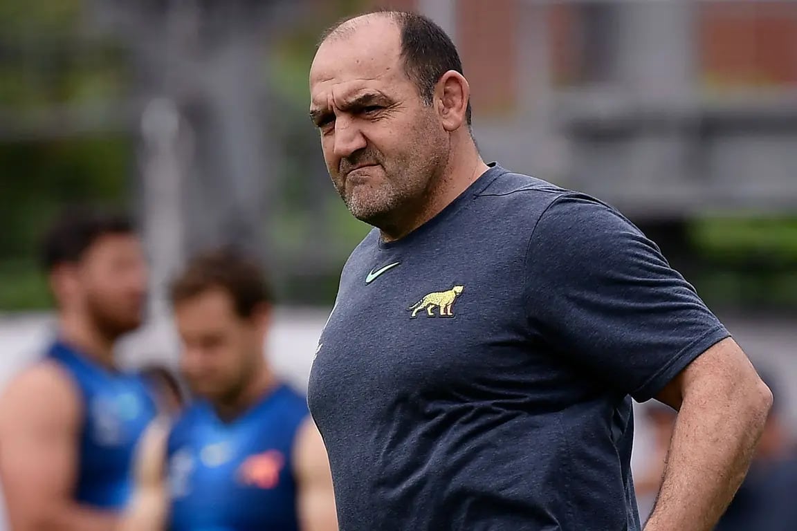 Mario Ledesma, DT de Los Pumas.