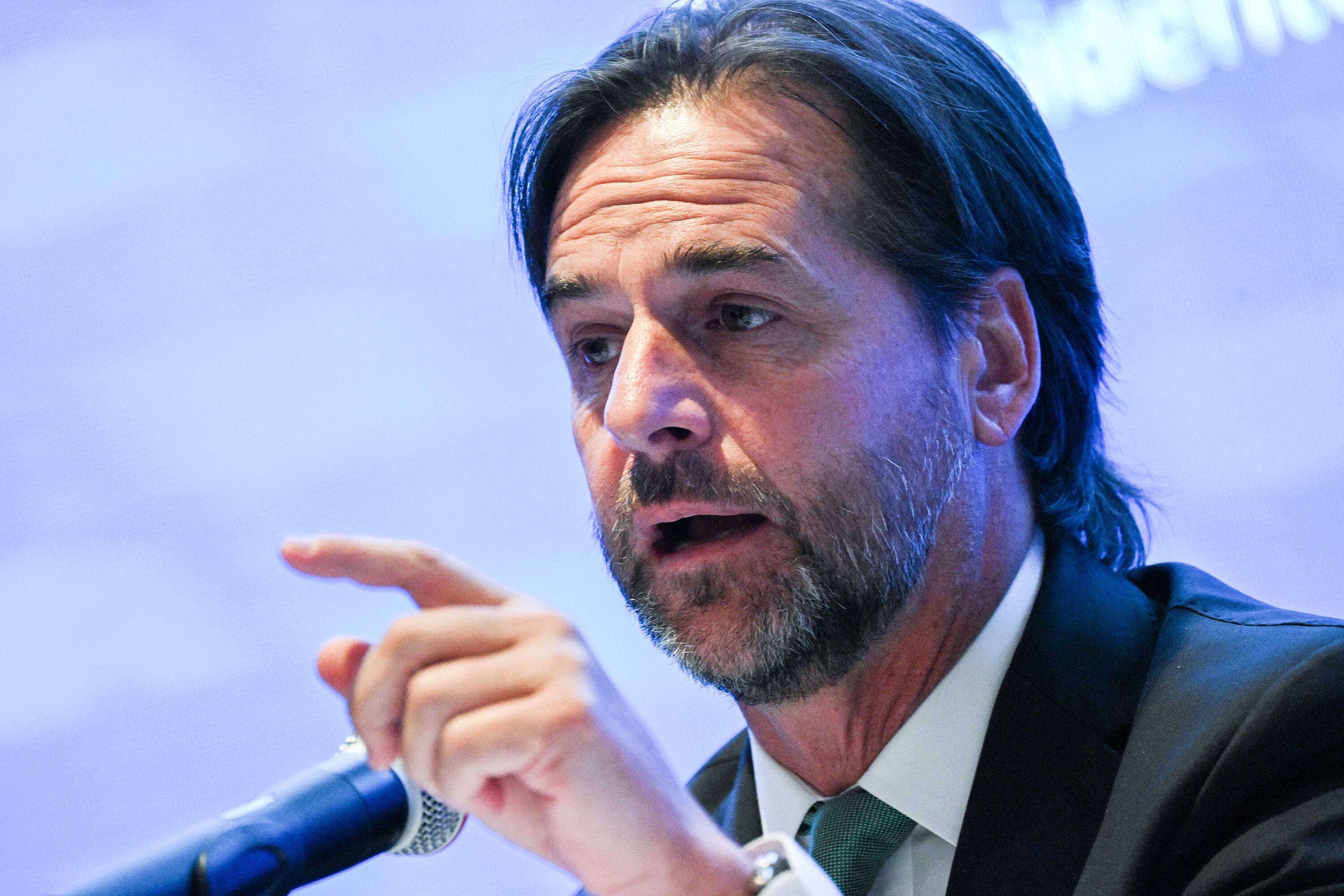 Luis Lacalle Pou, presidente de Uruguay. 