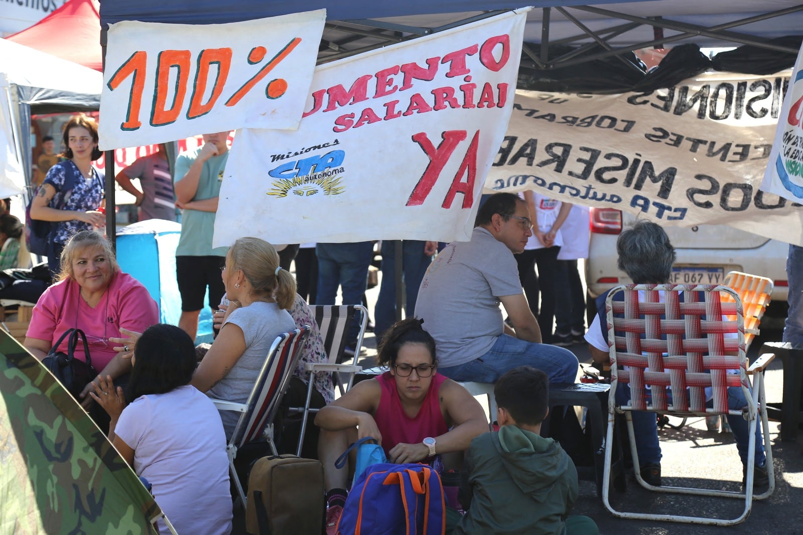 La protesta se intensifica en Misiones