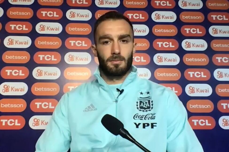 Pezzella jugó unos minutos ante Uruguay, fue titular ante Paraguay y repetirá ante Bolivia