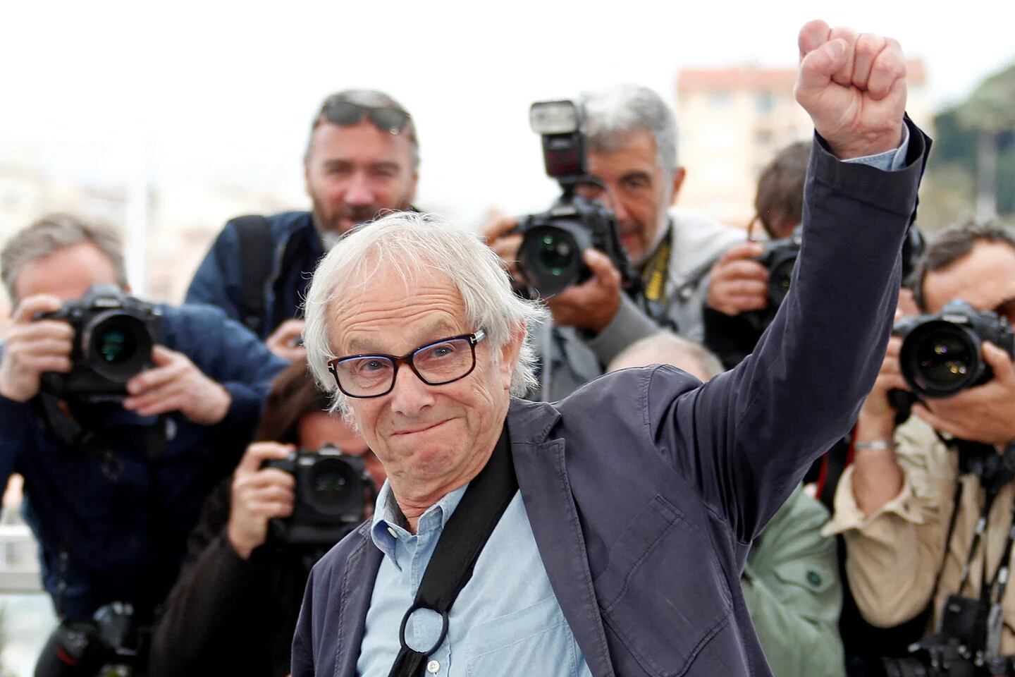 Ken Loach en el Festival de Cannes 2019