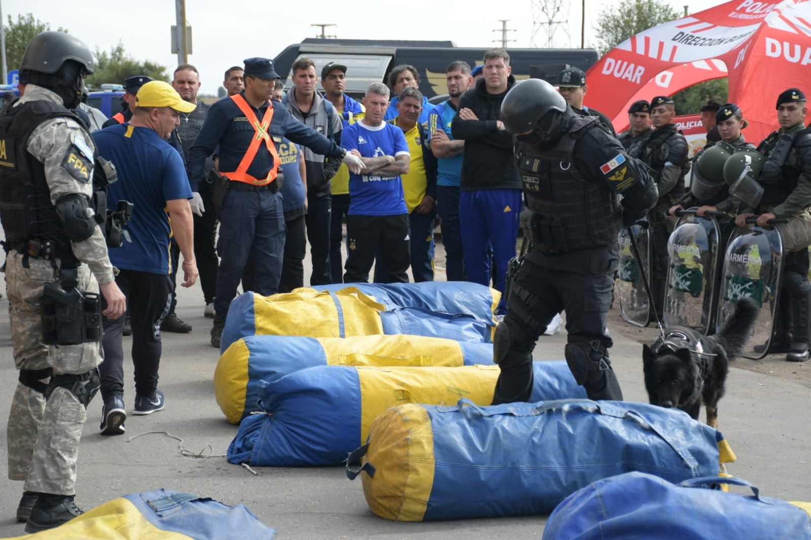 Los elementos secuestrados en Córdoba
