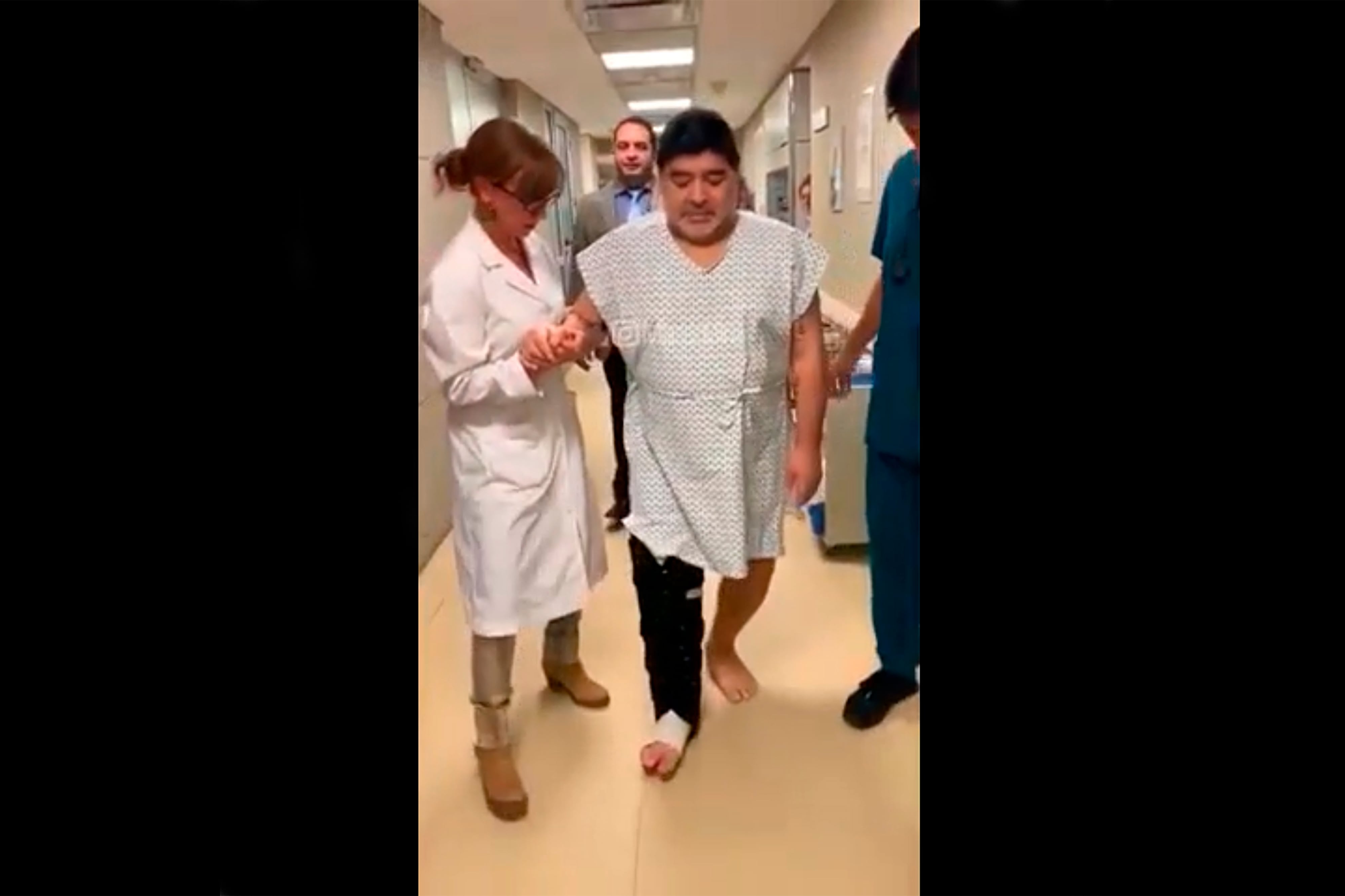 Maradona fue operado el pasado 24 de julio.