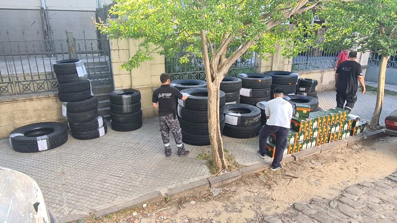 El operativo se realizó en Gualeguaychú.