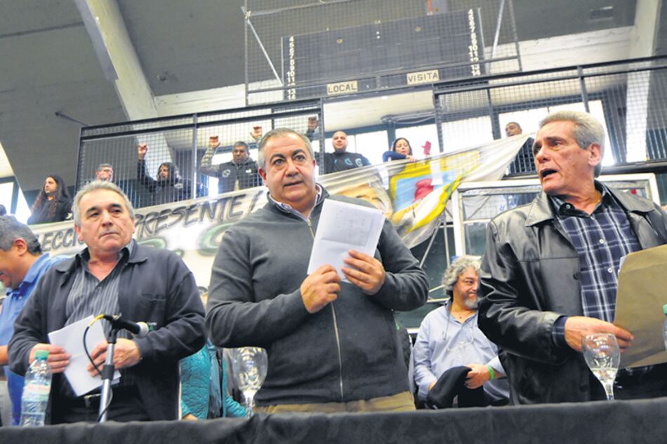 El plenario de delegados de la CGT deliberó el viernes en Ferro.