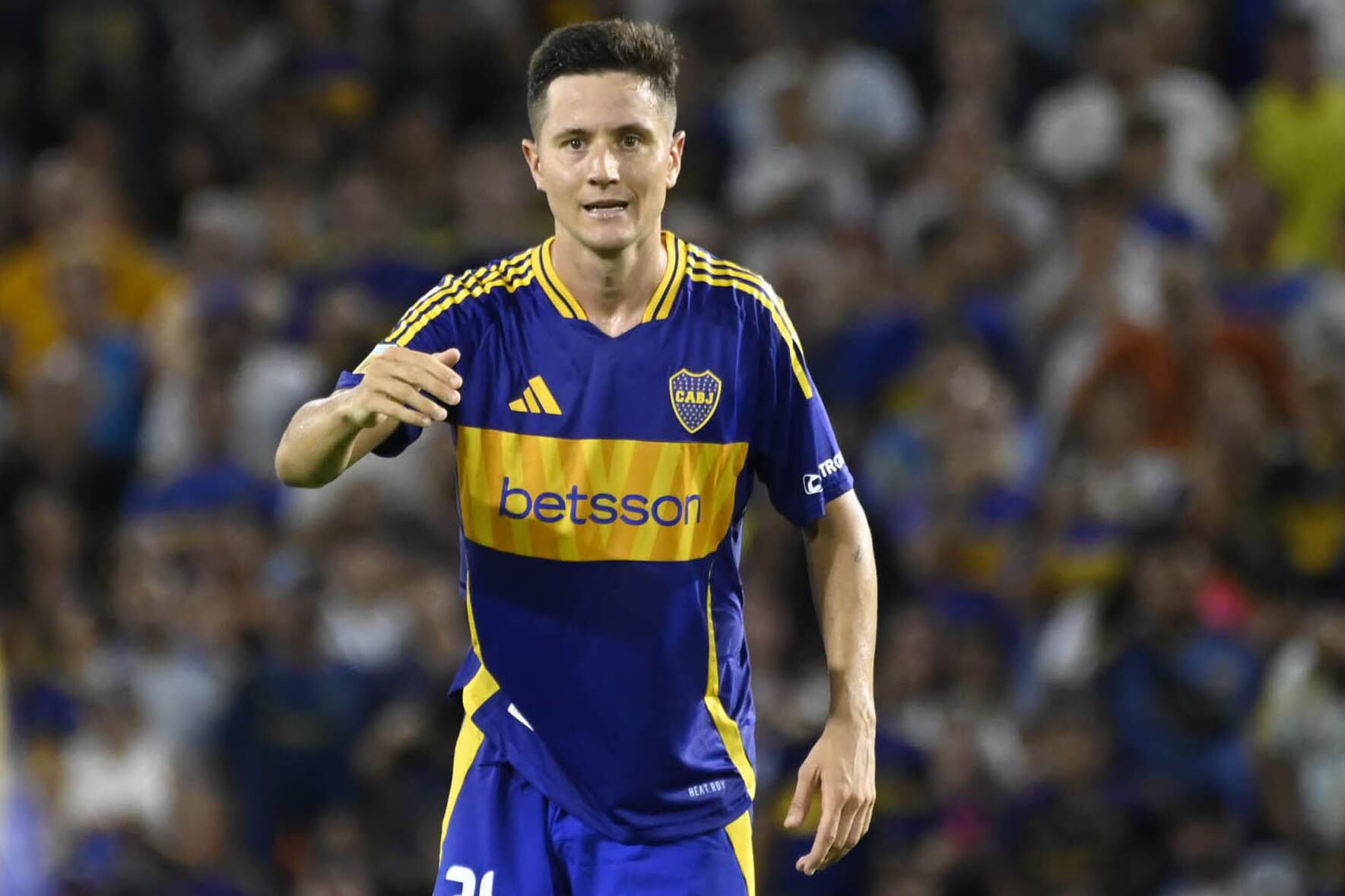 Herrera se lesionó por quinta vez desde que llegó a Boca