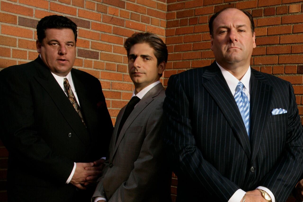 Stece Schirripa, Michael Imperioli y James Gandolfini: buenos muchachos.