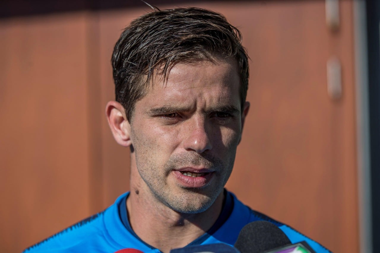 Fernando Gago, volante de Vélez.