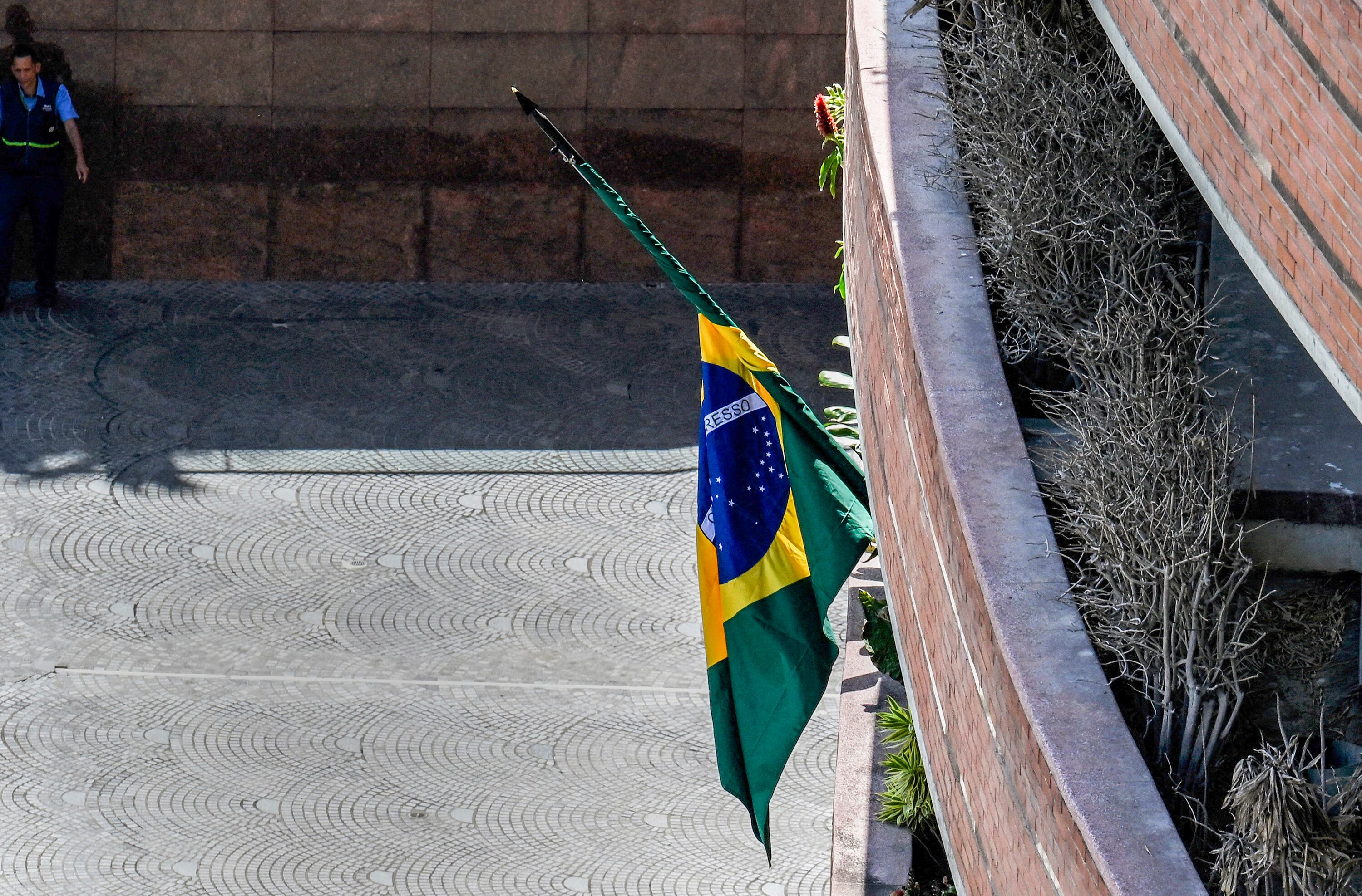 La embajada argentina en Caracas.