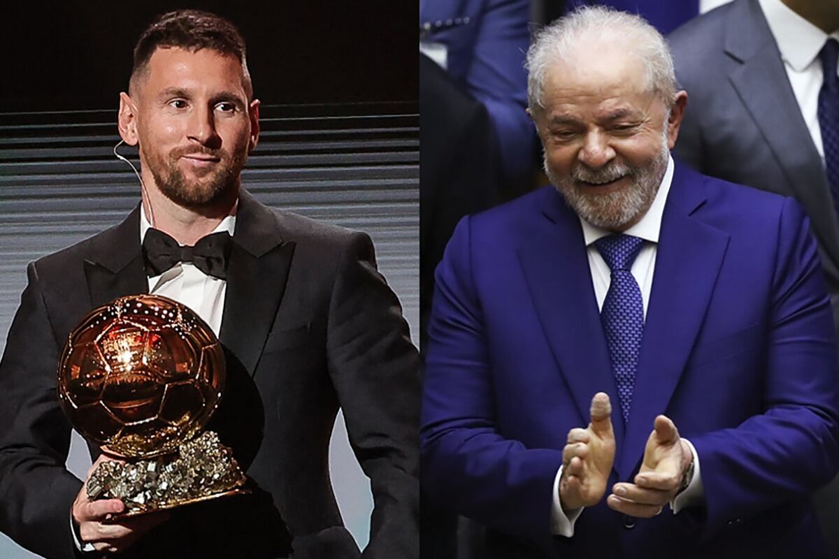 Lula da Silva se refirió a Messi y su octavo Balón de Oro