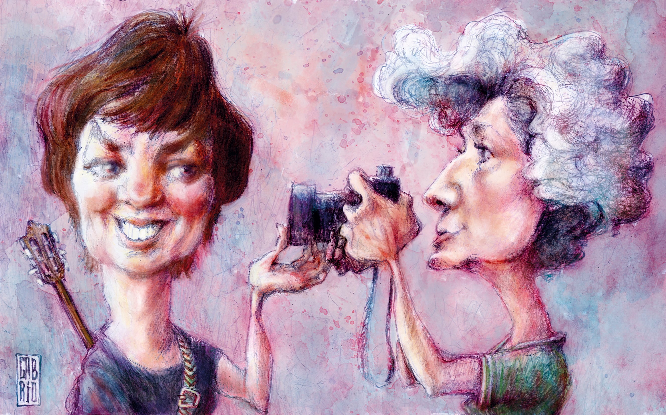 María Elena Walsh y Sara Facio, su gran amor.