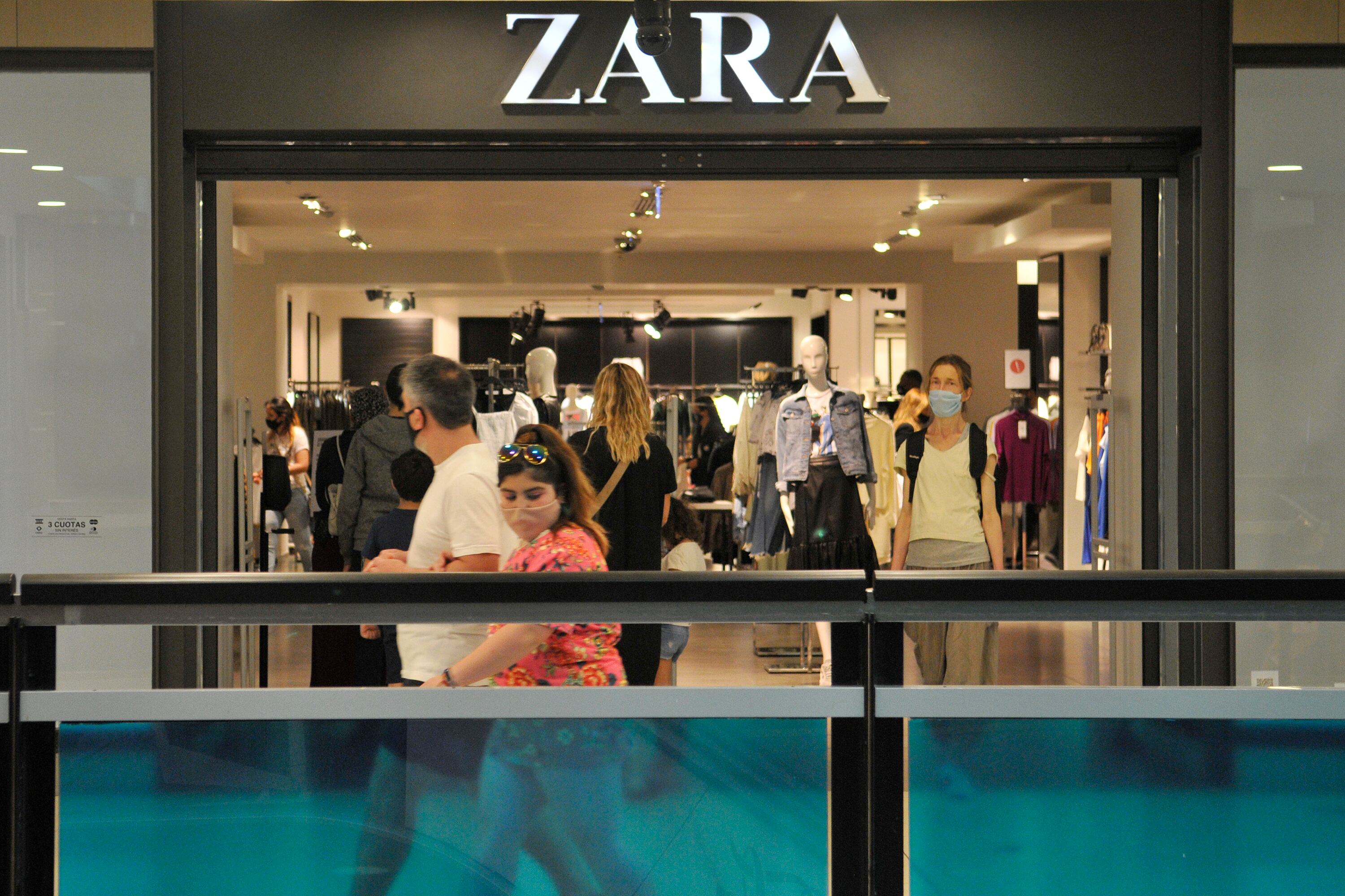 Tiendas Zara, una de las principales importadoras del rubro