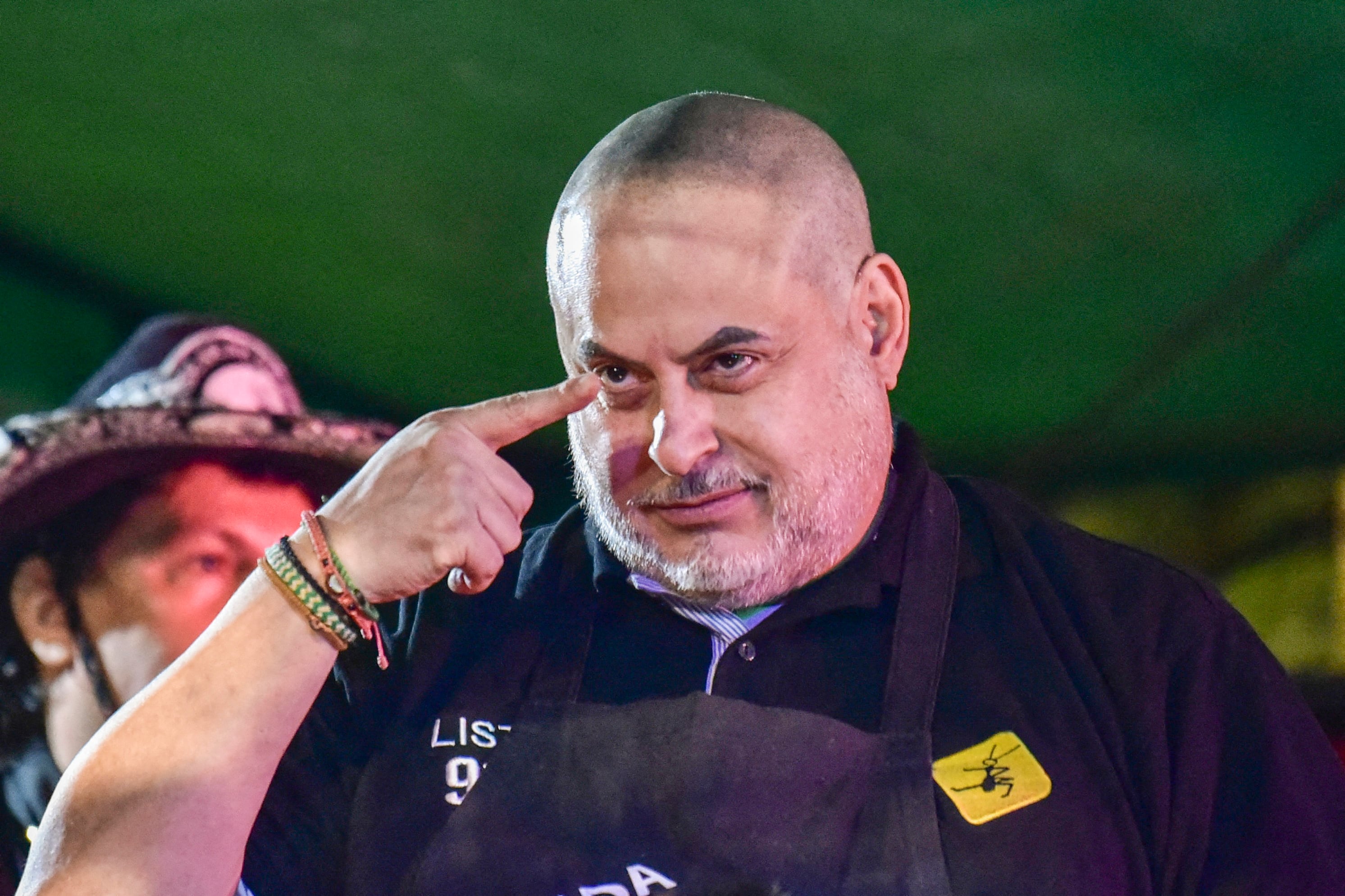 El candidato de ultraderecha Raul Cubas.