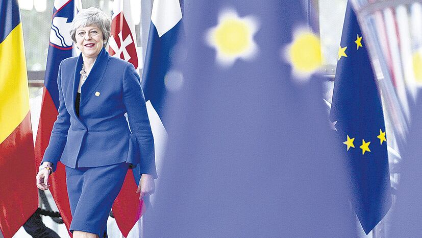 Theresa May pidió una extensión de la fecha de salida del Reino Unido de la UE.