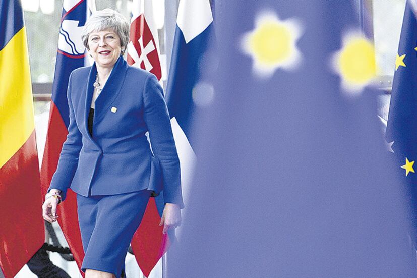 Theresa May pidió una extensión de la fecha de salida del Reino Unido de la UE.