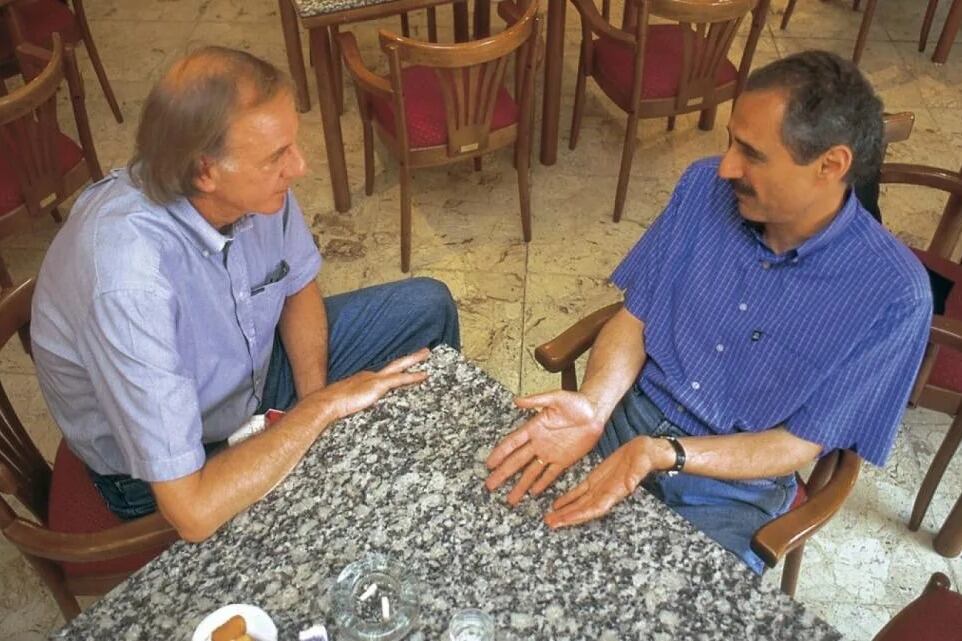 César Luis Menotti y Ángel Cappa, maestro y discípulo, pero, sobre todo, amigos íntimos