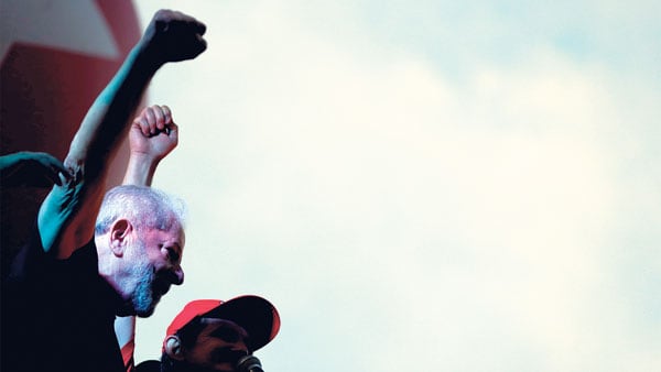 Desde su prisión en Curitiba, Lula dijo sentirse preocupado por el rumbo económico del país.