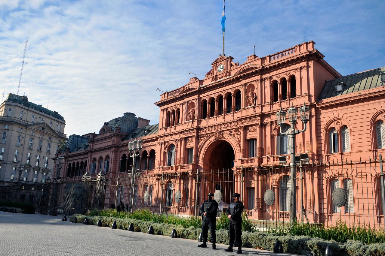 El presidente Alberto Fernández vivió un día agitado en la Casa Rosada.