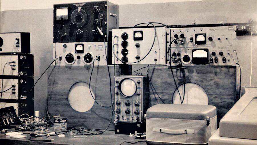 Entre lo que revisita Klang, está el Estudio de Fonología Musical que funcionó en la UBA desde 1958.