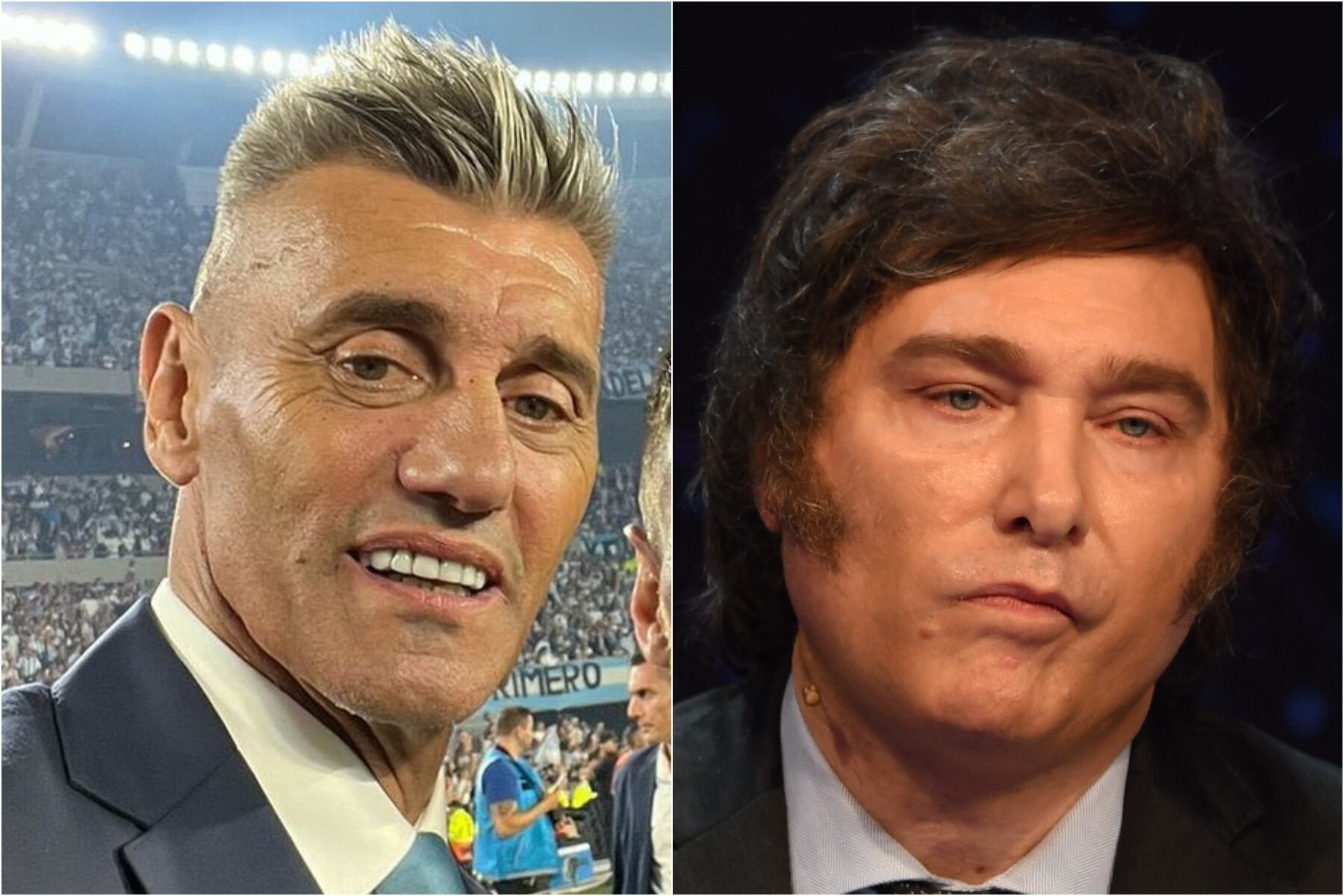 Sergio Goycochea cruzó a Javier Milei 